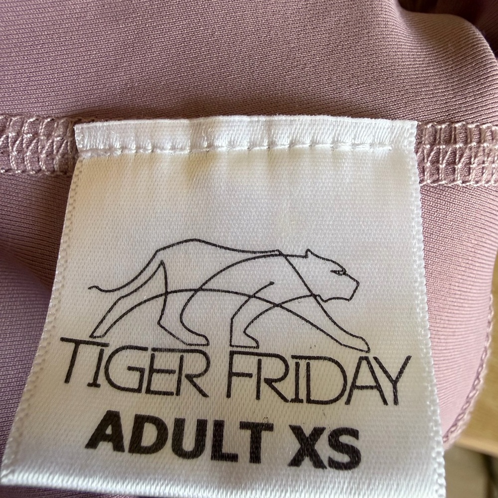 Tiger Friday Mauve Ruffle Active Shorts Set - Picture 6 of 7